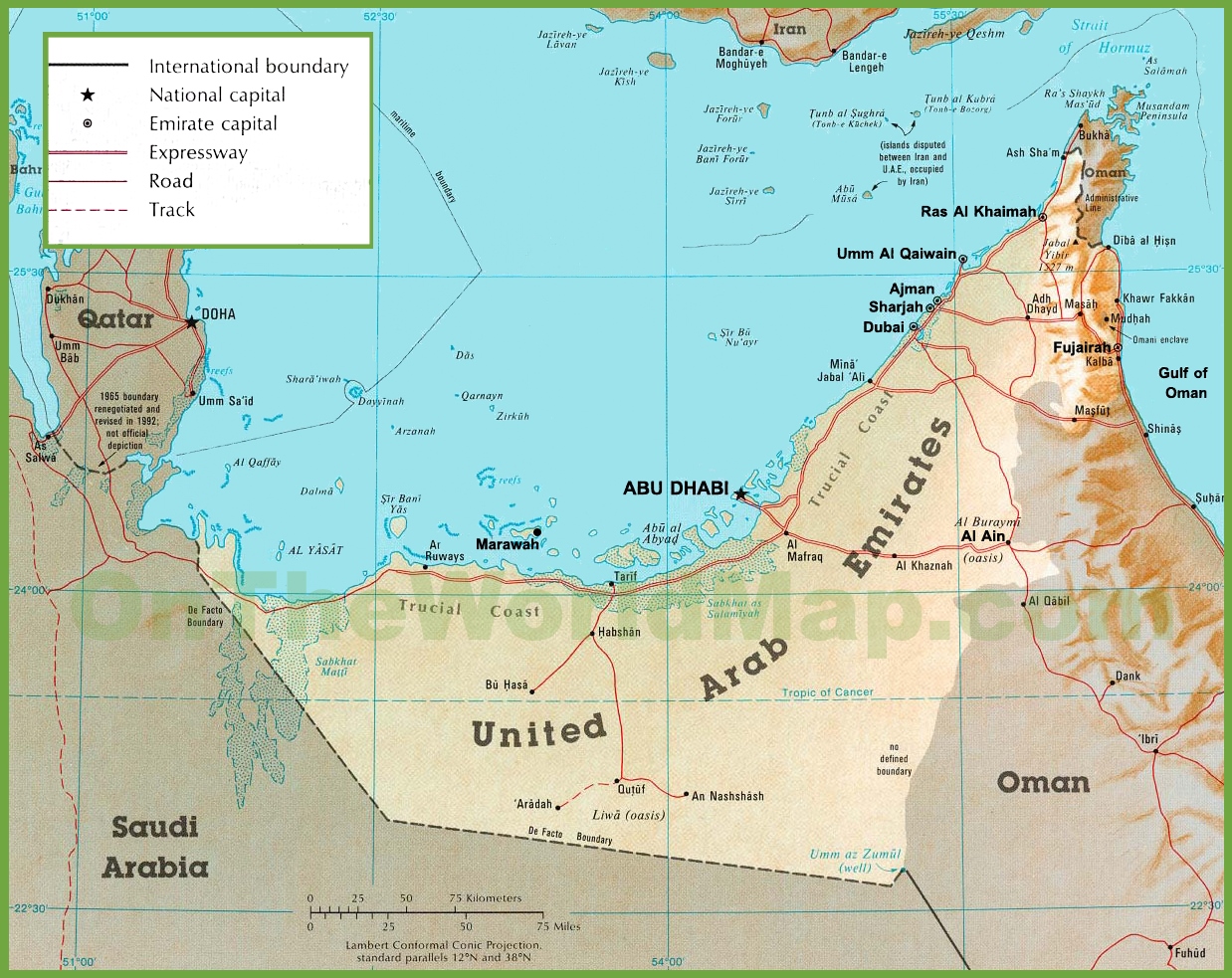 خريطة العين الامارات - اهم معلومات عن ابو ظبي الامارت 1449 1