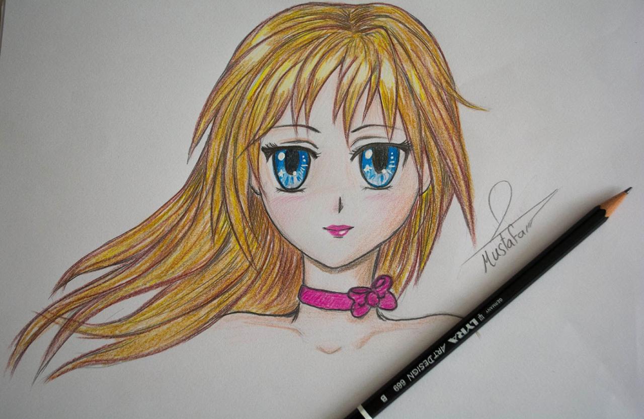 صور رسومات انمي - اشكال جميله جدا لرسم الانمى 3196 16