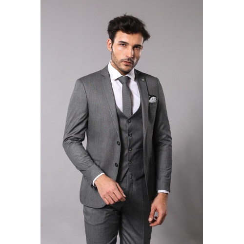 بدل رجالي Slim Fit - اشيك و ارقى بدل Slim Fit 5951 6