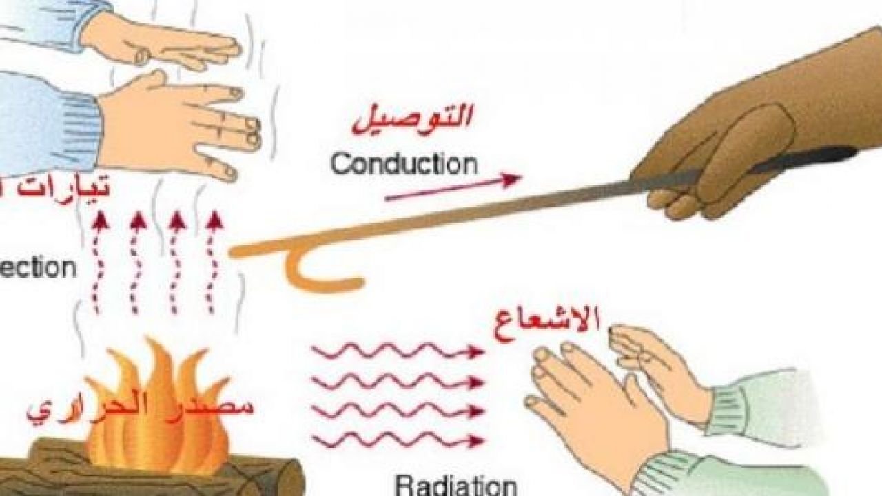 طرق انتقال الحرارة- كيف تنتقل الحراره من شخص الى اخر 2051