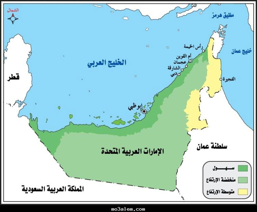 خريطة العين الامارات - اهم معلومات عن ابو ظبي الامارت 1449 3