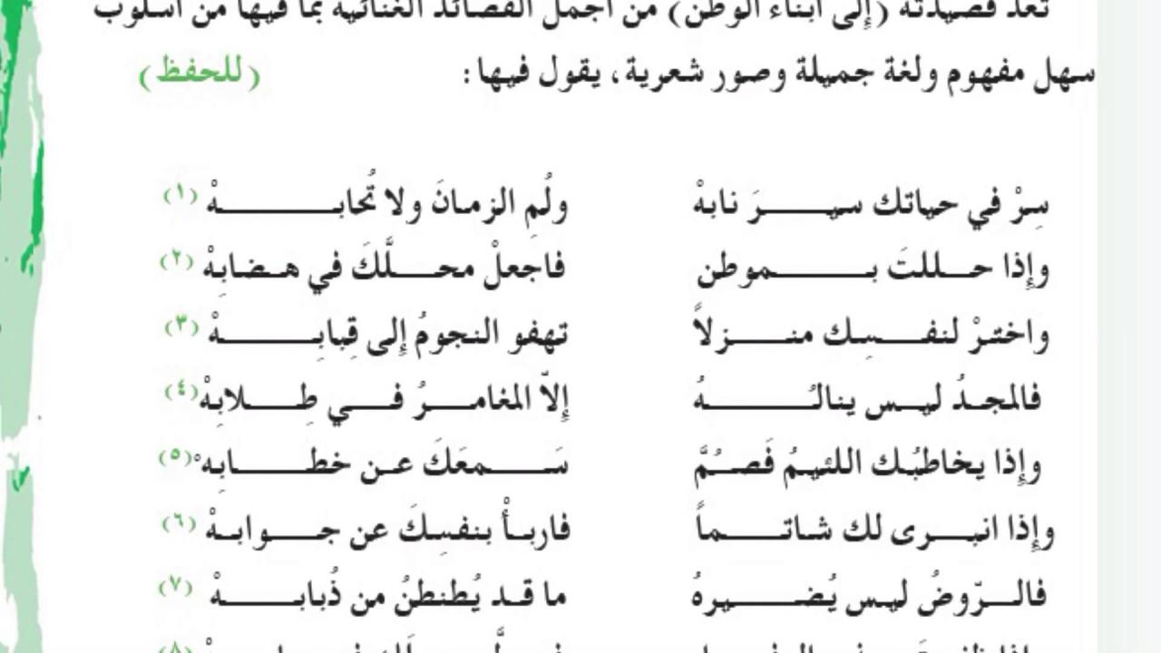 فقرة عن حب الوطن، هو كل شئ 831 12