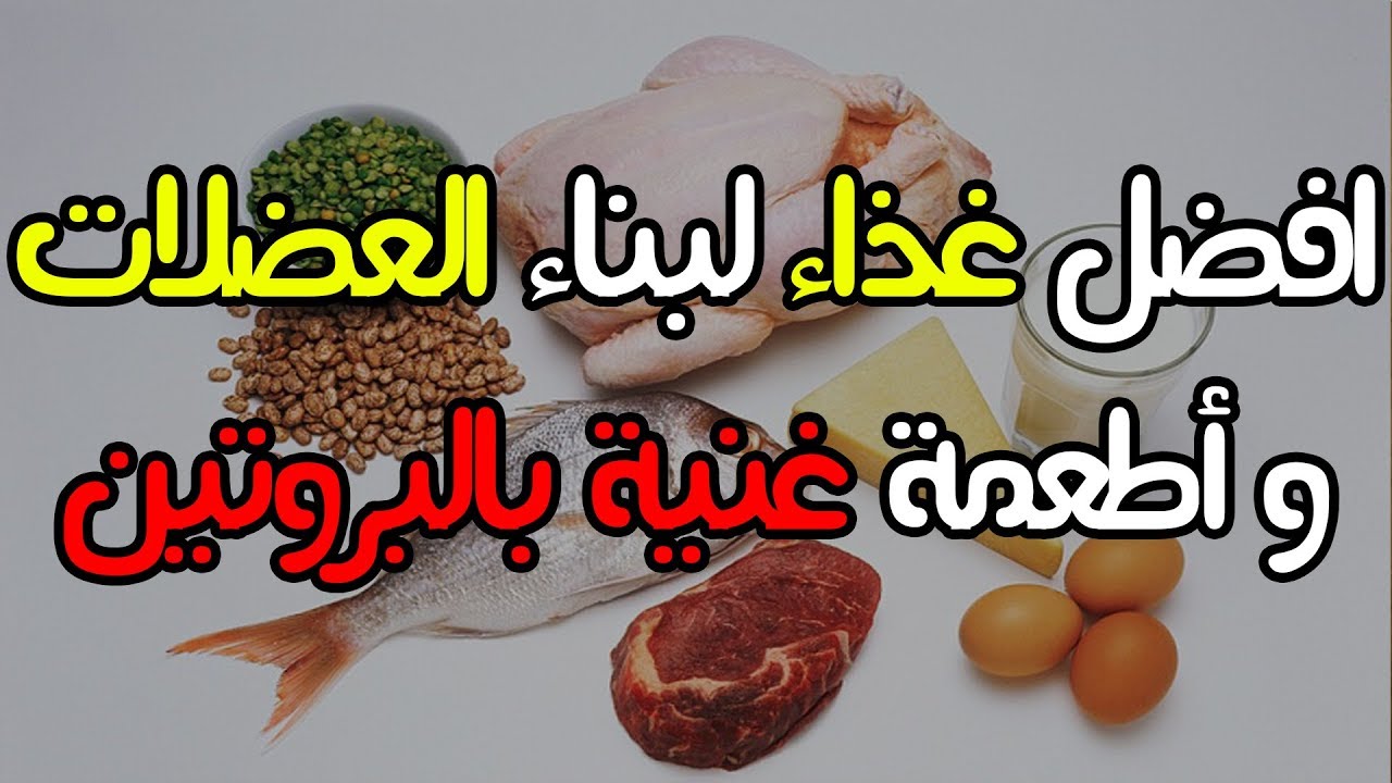 افضل غذاء للعضلات , اهم غذاء لنمو وتقويه العضلات