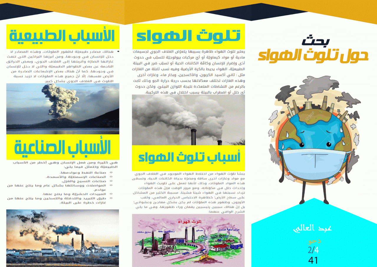 ما هي مصادر تلوث الهواء - اسباب تلوث الهواء في القرن العشرين 1878