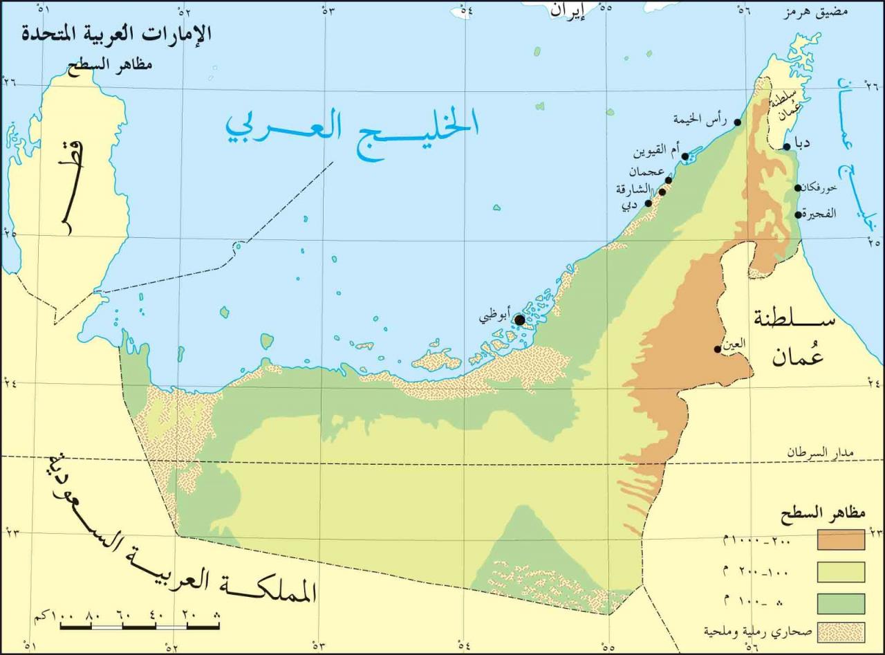 خريطة العين الامارات - اهم معلومات عن ابو ظبي الامارت 1449