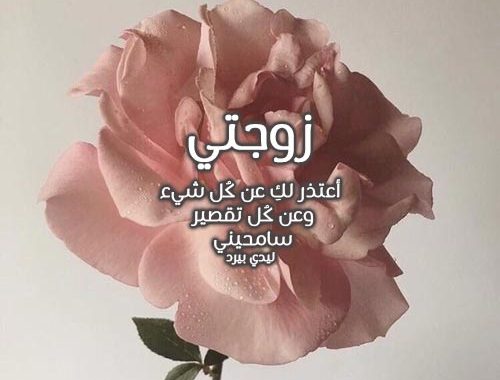 شعر اعتذار للزوجة , ماذا اقول لزوجتي لو زعلت منى